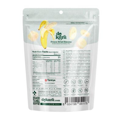 Banana Dried Fruit Chips - 3