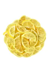 Dried Lemon Fruit Chips - Freeze Dried Crispy Lemon - 2