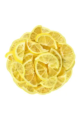 Dried Lemon Fruit Chips - Freeze Dried Crispy Lemon - 2