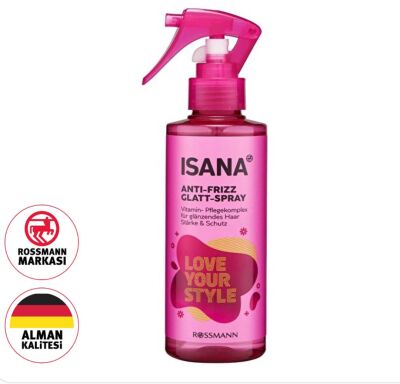 Isana Hair spray Straightening Effective 200ml - 1