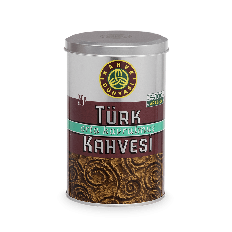 Orta Kavrulmus Turk Kahvesi 100gr 12li Paket Kahve Dunyasi