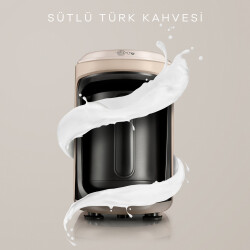 Hatır - Turkish Coffee Machine - 5 Cup Capacity, Lots of Foam