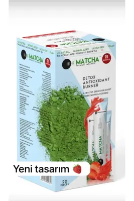 Matcha Premium Japanese Detox Antioxidant Burner 2 x 20 Pcs - 1