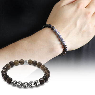 sterling silver quartz bracelet