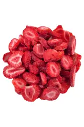 Strawberry Dried Fruit Chips - Freeze Dried Crispy Strawberries - 2