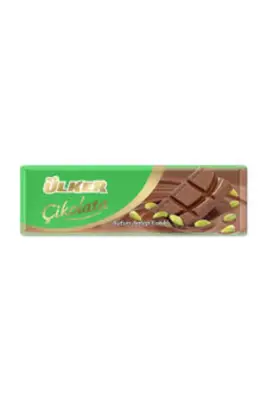 Ülker Baton Chocolate with Pistachio Pieces 30 gr*12 pcs - 1