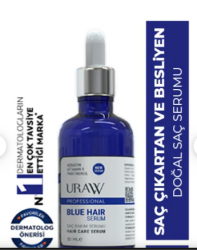 uraw blue serum 50 ml haır serum - 3